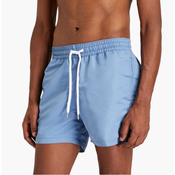 Frescobol Carioca Short Length Men's Swim Trunks - Picture 1 of 6